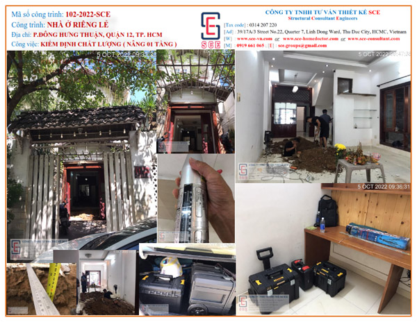 Kiểm định chất lượng nhà ở 102-2022-SCE - Kiểm Định Chất Lượng Xây Dựng HCM